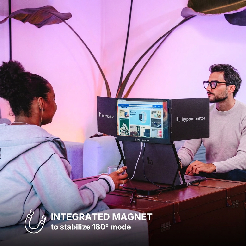 Hypo Triple Monitor integrated magnet